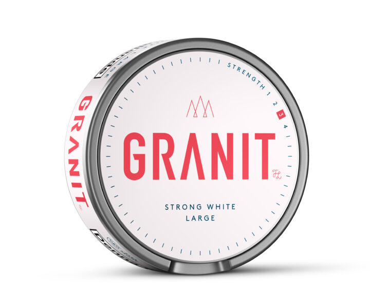 Granit Large Strong White Portion Snus