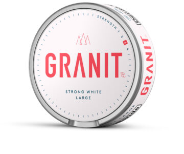 Granit Large Strong White Portion Snus