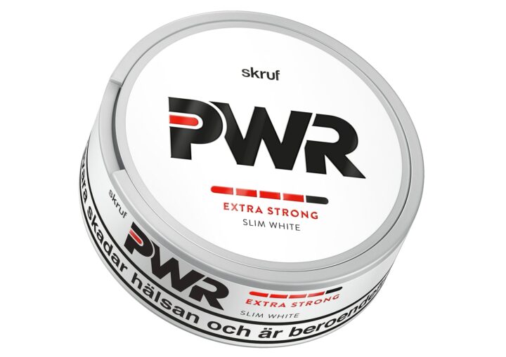 Skruf PWR Extra Strong Slim White Portion Snus