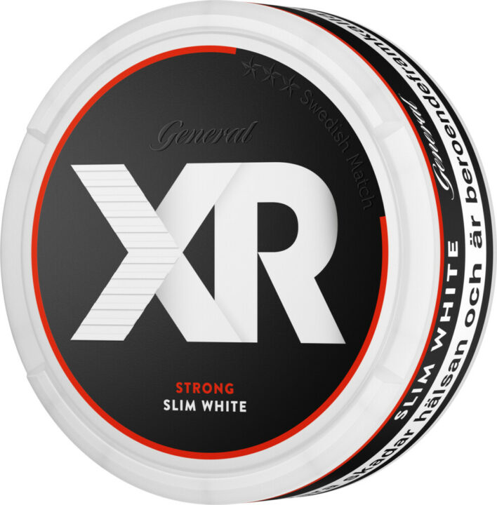 XR General Strong Slim White Portion Snus