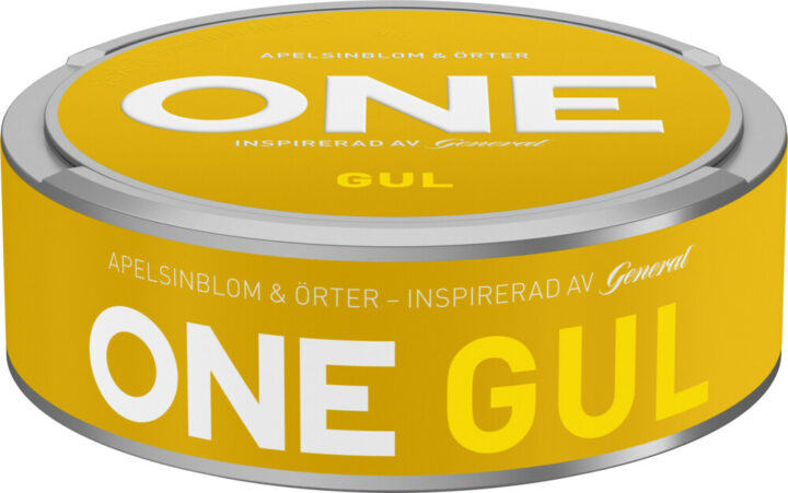 One Gul General Portion Snus