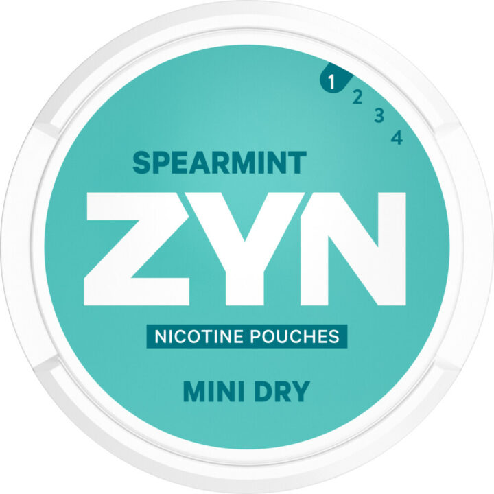 Zyn Spearmint Mini Dry Portion Nicotine Pouches