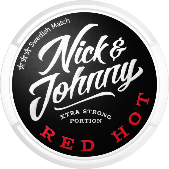 Nick & Johnny Red Hot Extra Strong Original Portion Snus
