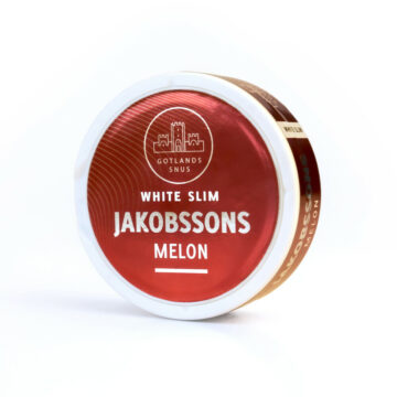 Jakobssons Melon Slim White Portion Snus