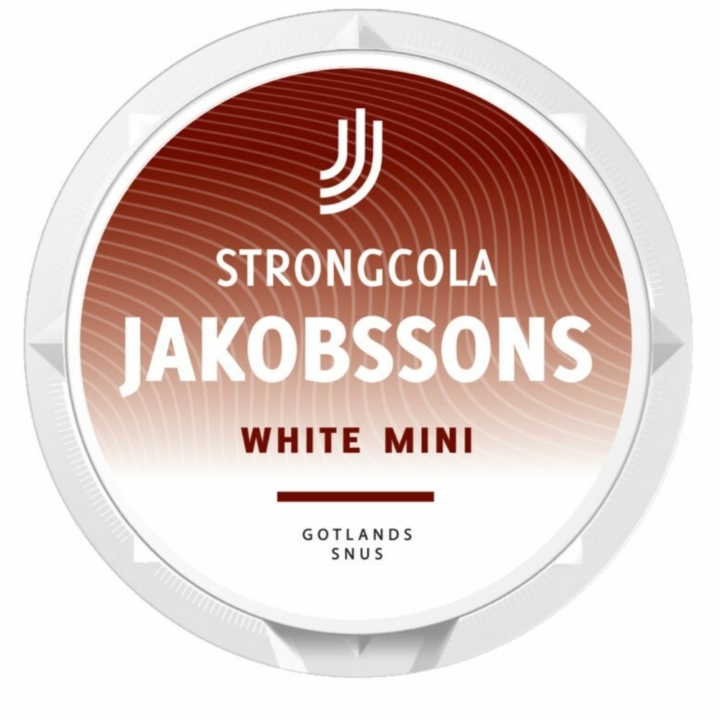 Jakobsson Strong Cola Mini White Portion Snus