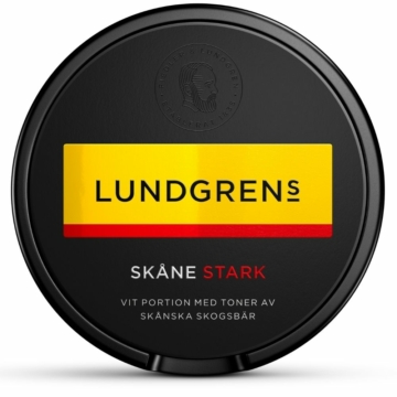 Lundgrens Skåne Strong White Portion Snus