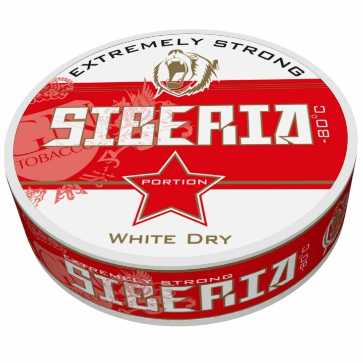 Siberia 80 White Dry Portion Snus
