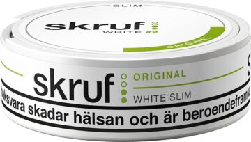 Skruf 2 Original White Slim Portion Snus