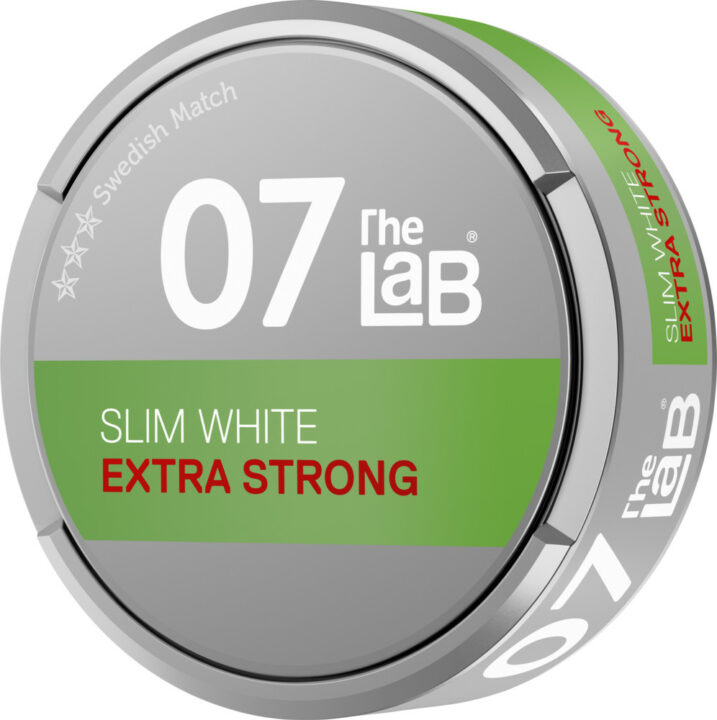 The Lab 07 Extra Strong Slim White Portion Snus