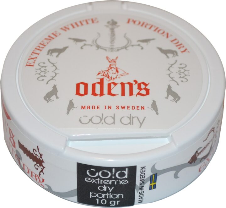 Odens Cold Extreme White Dry Portion Snus