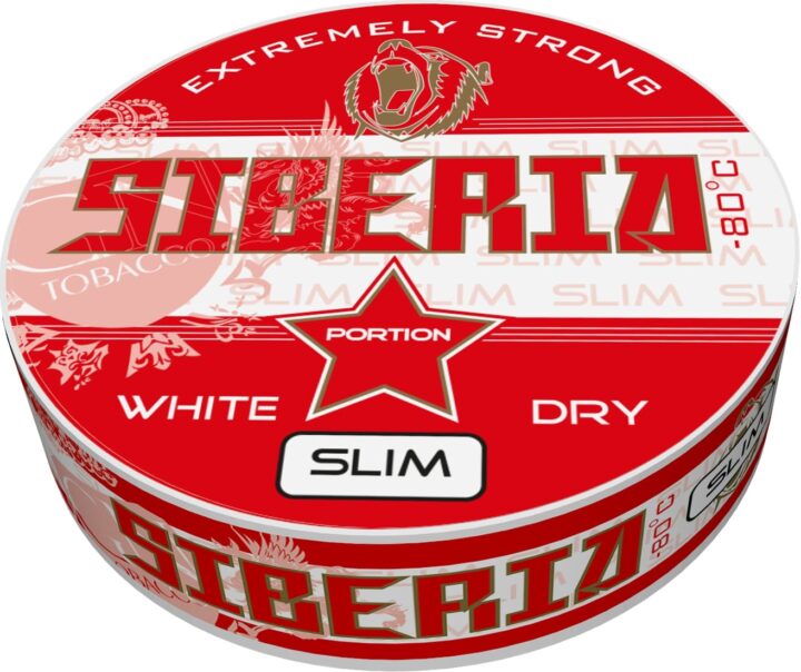 Siberia White Dry Slim Portion Snus